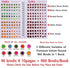 THANU'S CRAFT Different Color Plain Glitter Sparkle