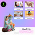 Radha Krishna Polyresin Idol – 4 Inch Multicolour