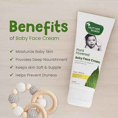 Mother Sparsh Plant Powered Baby Face Cream