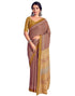 Siril Women'S Printed Cotton Saree With Unstitched Blouse Piece