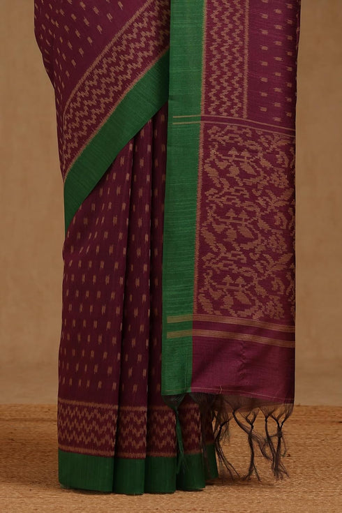 Vasthrlay Purple Tussar Designs
