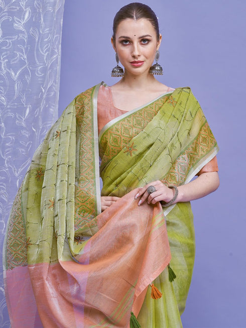 Vasthrlay Printed Unstitched Hs Ethnic Wear