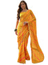 Vasthrlay Chiffon Bandhani Unstitched Purple Saree