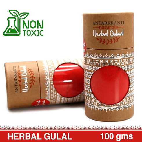 Antarkranti Naturals Red Herbal Handmade Gulal