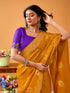 Vasthrlay Bandhani Printed Rama Saree