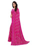 Vasthrlay Georgette Bandhani Printed Maroon Saree