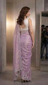 Vasthrlay Lavender Embroidery Saree