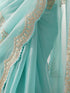 Vasthrlay Embroidered Black Saree