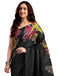 Vasthrlay Womens Printed Unstitched White Saree