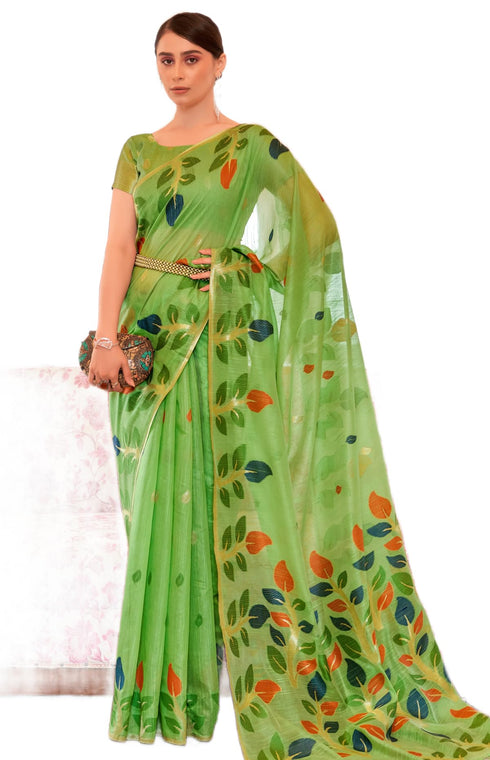 Vasthrlay Cotton Wedding Saree