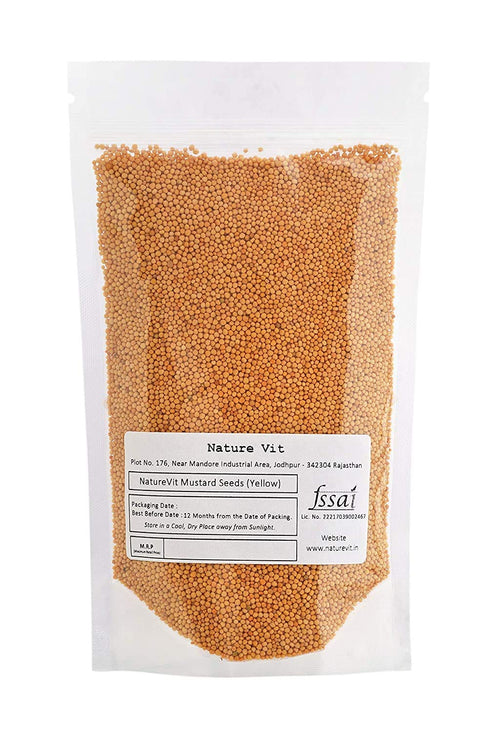 NatureVit Yellow Mustard Seeds