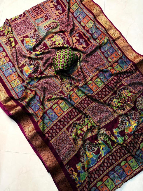 Vasthrlay Silk Saree Designer