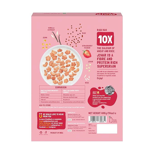 Slurrp Farm Berry Crunch Strawberry Cereal