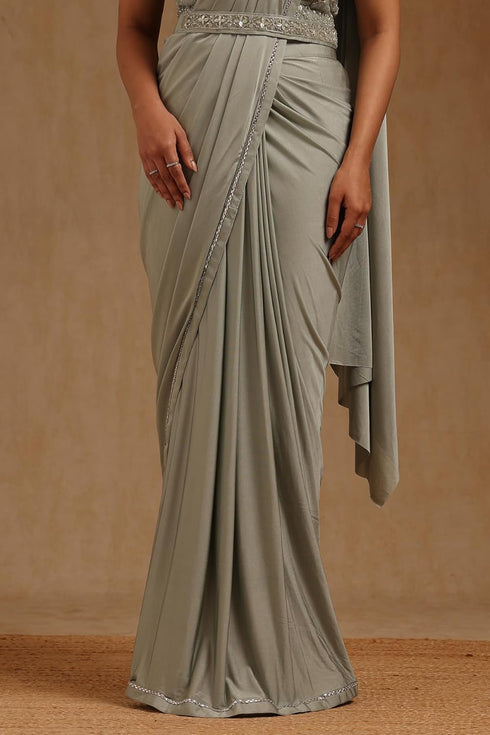 Vasthrlay Olive Spandex Solid