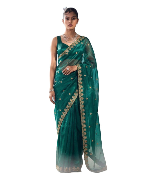 Vasthrlay Border Unstitched Saree