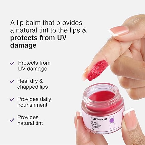 Cureskin Tinted Lip Balm Hydrates & Protects