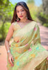 Vasthrlay Organza Handloom Blouse Ethnic Wear