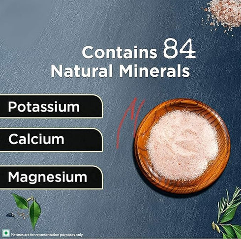 Jain Shikanji Pink Crystals Rock Salt With 84 Minerals For Cooking