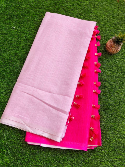 Vasthrlay Lightweight Matching Unstitched Pinkorange