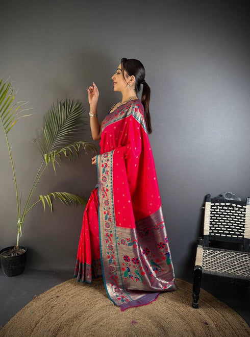 Vasthrlay Paithani Kanjivaram Beautiful