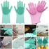 HUSB® Gloves Magic Silicone Dish Washing Gloves