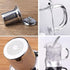ZROY ENTERPRISE Borosilicate Round Glass Tea Pot