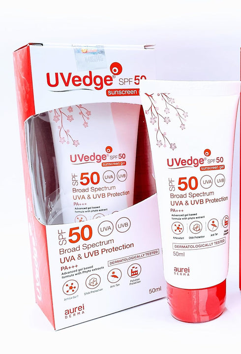 Uv Edge SPF 50 Sunscreen Gel PA+++