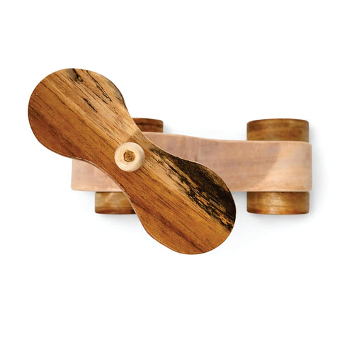 Wooden Helicopter Toy for Kids | Natural Neem Wood Toy