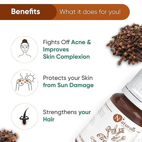 Naturalis Essence of Nature Clove Bud Essential Oil