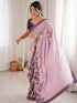 Vasthrlay Lavender Embroidered Unstitched Fl Ethnic Wear