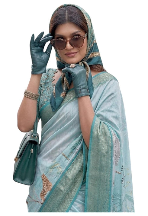 Vasthrlay Purple Traditional Az Ys Dobby Ethnic Wear
