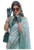 Vasthrlay Purple Traditional Az Ys Dobby Ethnic Wear
