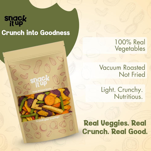 Vacuum Cooked Mix Vegetable Chips