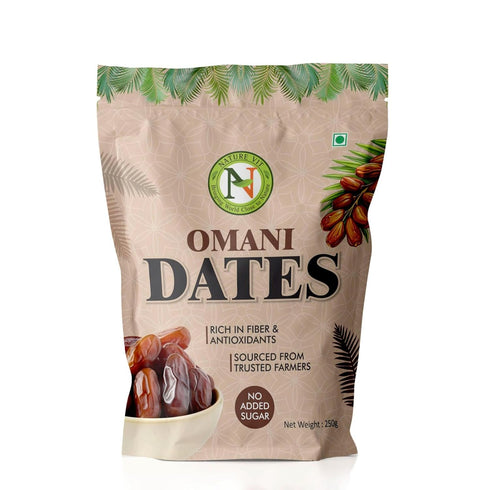 NatureVit Omani Dates Premium Fard Khajoor| Natural & Nutritious Snack