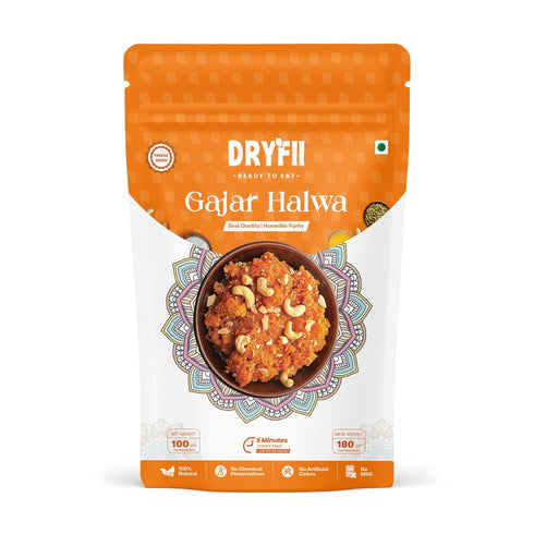 Dryfii Ready-to-Eat Instant Gajar Halwa