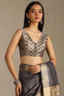 Vasthrlay Tussar Solid Saree