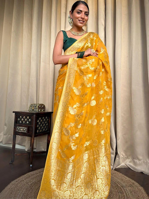 Vasthrlay Banarasi Traditional Saree