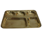 Brass Deep Compartment Dinner Plate