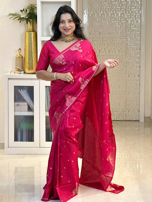 Vasthrlay Kanjeevaram Traditional Unstiched