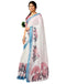 Vasthrlay Womens Cotton Printed Pink Saree