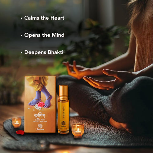 Sugandhim Rose Premium Attar for Puja