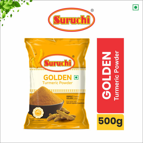 Suruchi Golden Turmeric Powder 500g Pure Haldi Powder