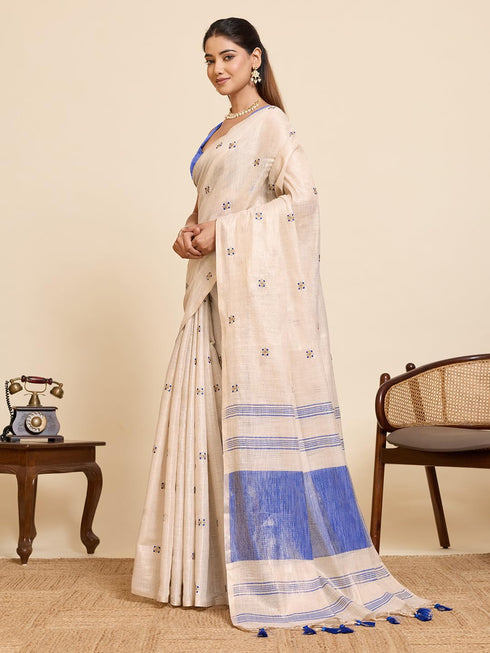 Vasthrlay Premium Embroidery Beautiful Attached