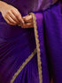 Vasthrlay Lavender Chiffon Saree