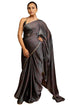 Vasthrlay Fashion Georgette Dark Multicolor Ethnic Wear