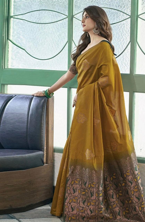 Vasthrlay Banarasi Traditional Unstiched