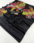 Vasthrlay Ajrakh Saree Crepe