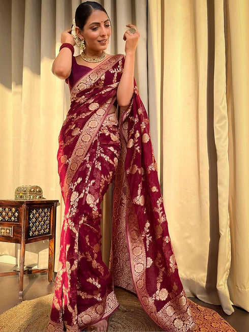 Vasthrlay Banarasi Traditional Saree