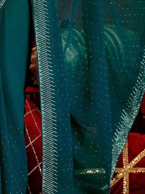 Vasthrlay Georgette Rani Saree