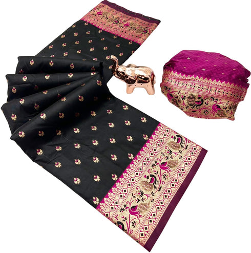 Vasthrlay Paithani Weaving Peacock